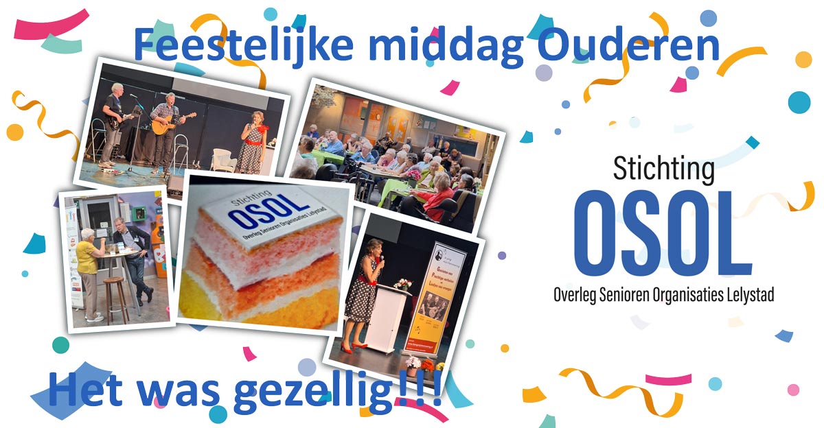 Het was een gezellige middag